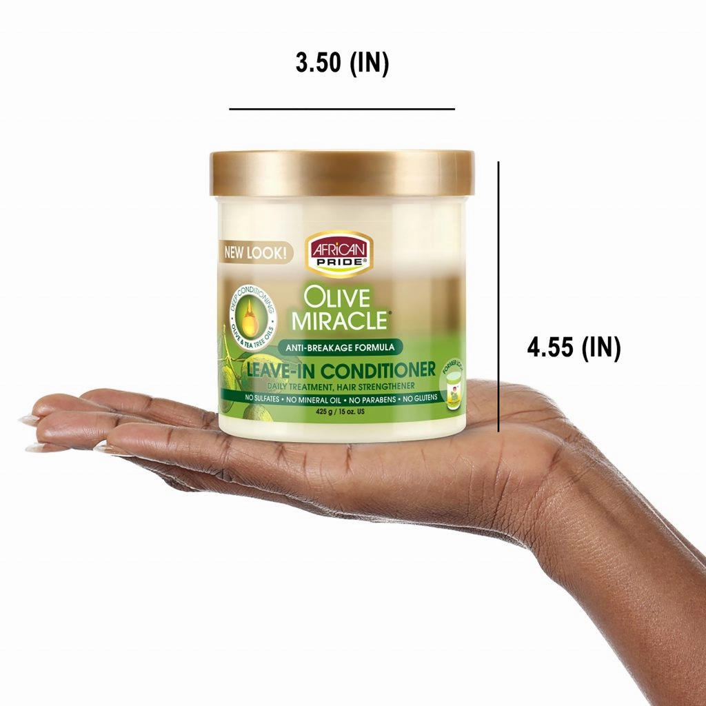 African Pride Olive Miracle Leave-In Conditioner - 15 oz