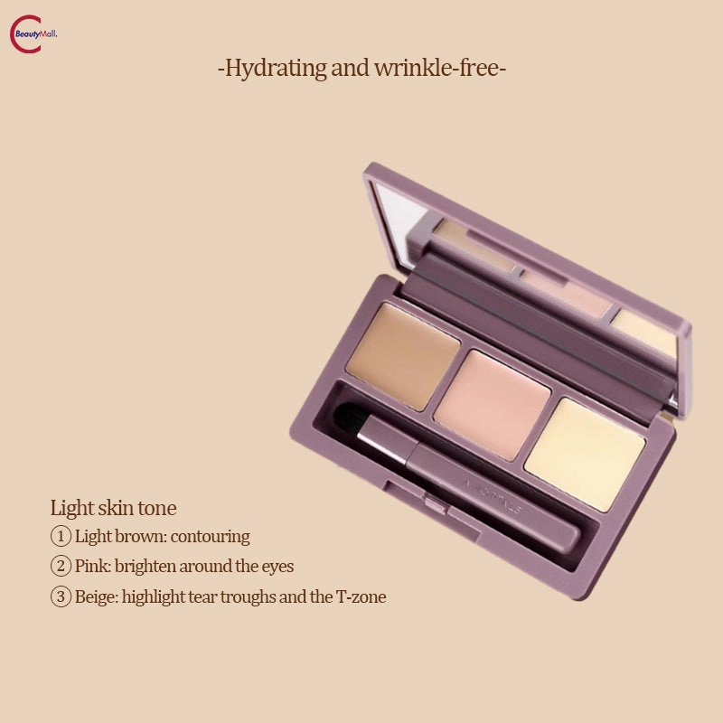 AMORTALS Perfect Skin Three-Color Concealer Palette