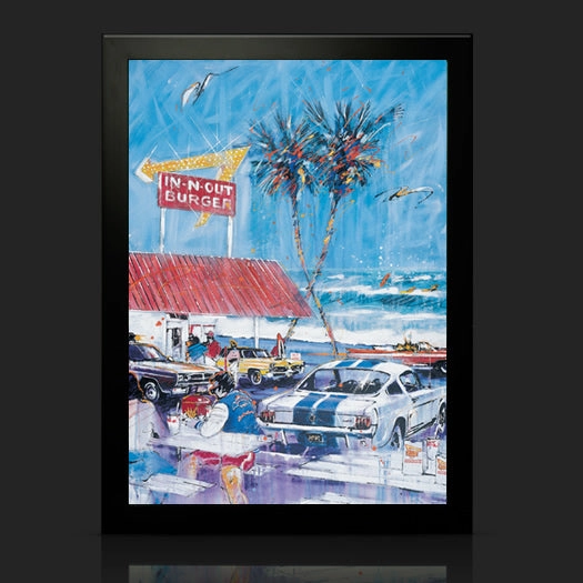 At the Beach Canvas
