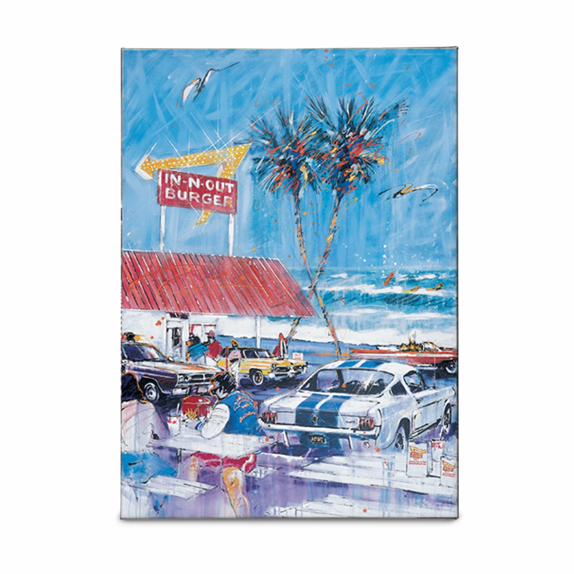 At the Beach Canvas