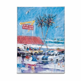At the Beach Canvas