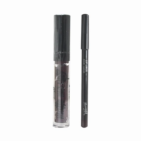 Barry M Matte Me Lip Kit Avant Garden 2pc Slight Damage