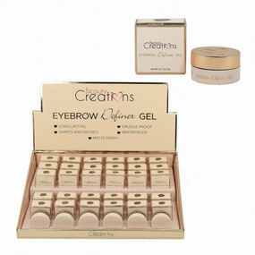 BEAUTY CREATIONS - EYEBROW DEFINER GEL POTS-DISPLAY
