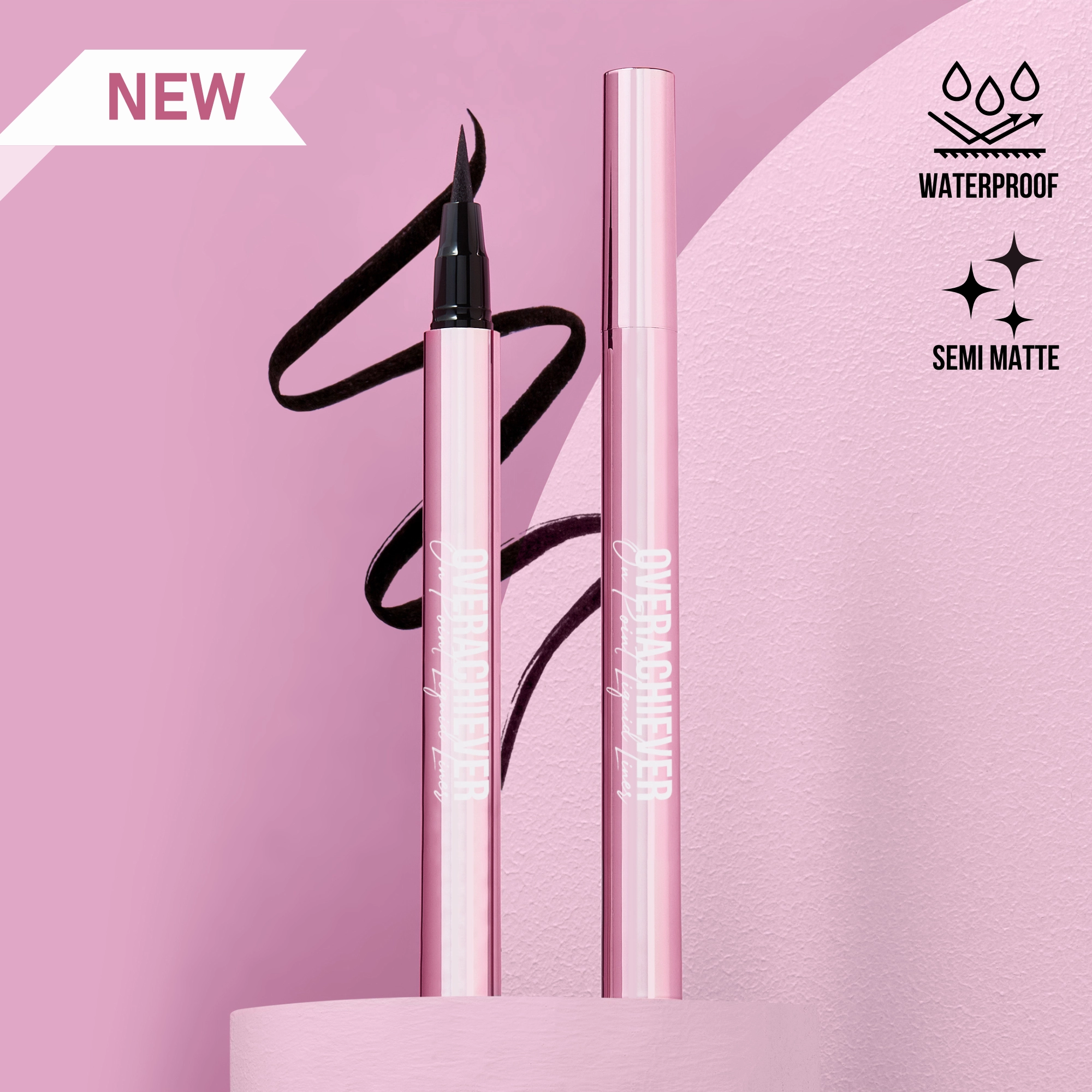 BEAUTY CREATIONS - OVERACHIEVER LIQUID LINER