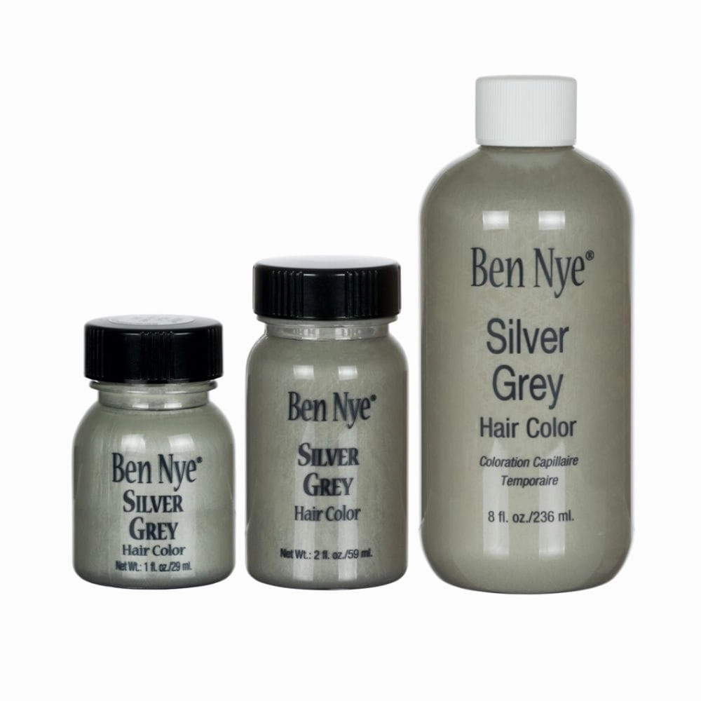 Ben Nye Liquid Hair Color Silver Grey