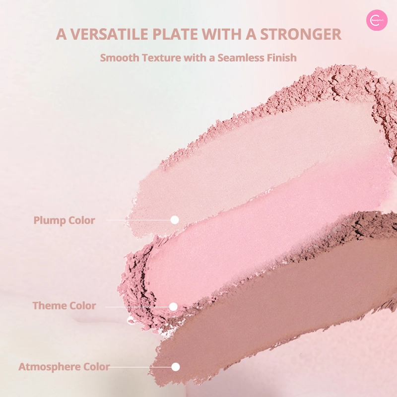 Biya Floral Soft-Focus Trio Blush Palette