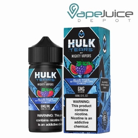 Blue Razz Straw Melon Chew Hulk Tears 100ml