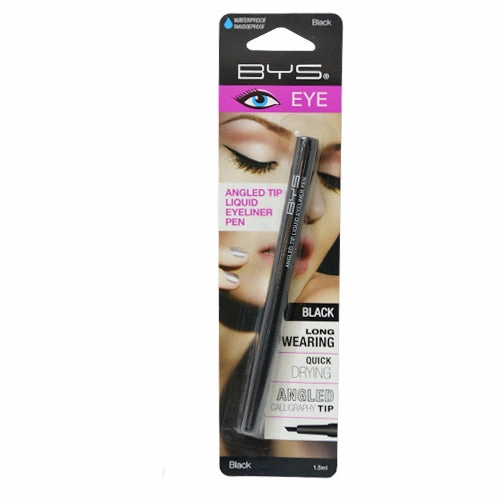BYS Liquid Eyeliner Pen Angled Tip Black