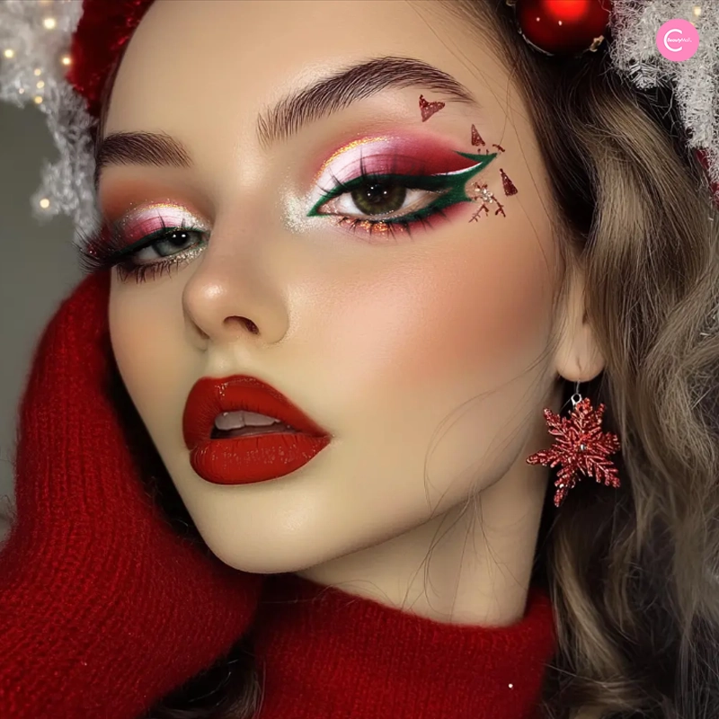 CbeautyMall Holly Jolly Beauty Set
