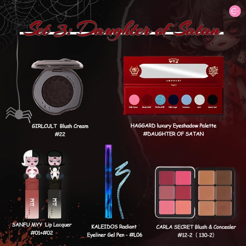 CBM Halloween "Daughter of Satan" Cosplay Makeup Set