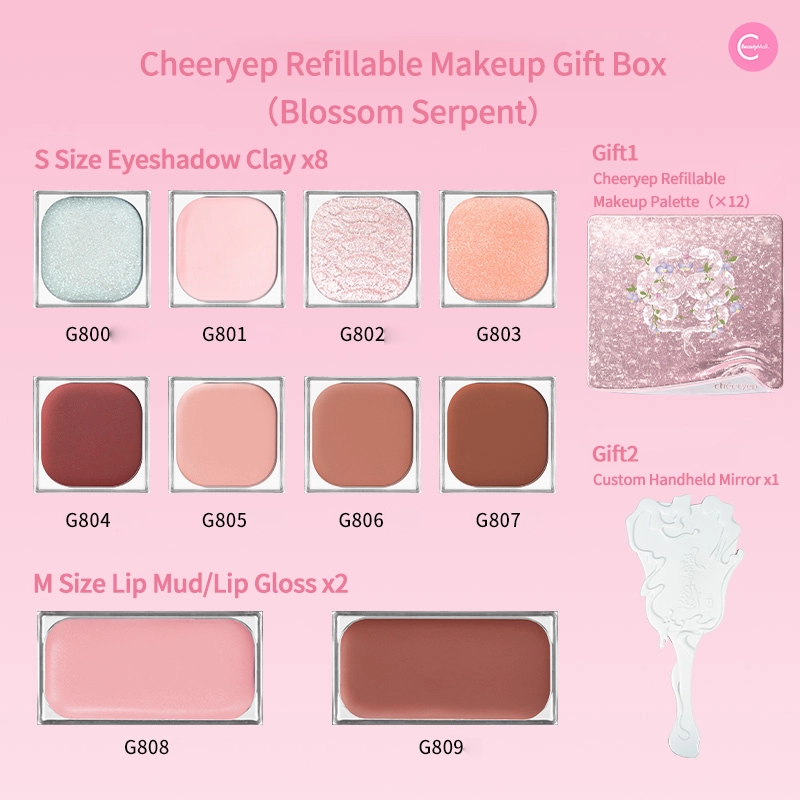 Cheeryep Refillable Makeup Gift Box – #Blossom Serpent