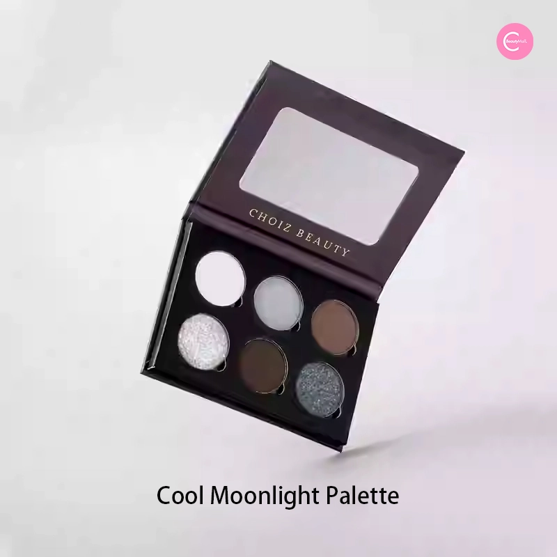 CHOIZ BEAUTY Day & Night  Magnetic 6-Color Eyeshadow Palette