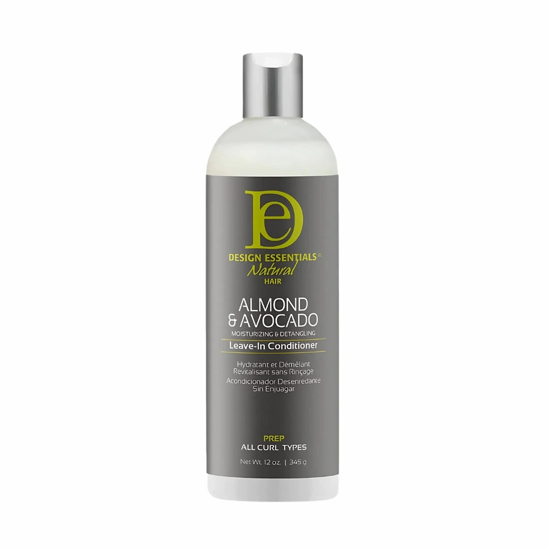 Design Essentials Natural Hair Almond & Avocado Leave-In Conditioner - Choose Size