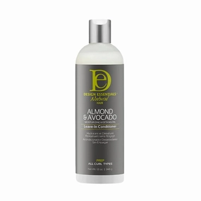 Design Essentials Natural Hair Almond & Avocado Leave-In Conditioner - Choose Size