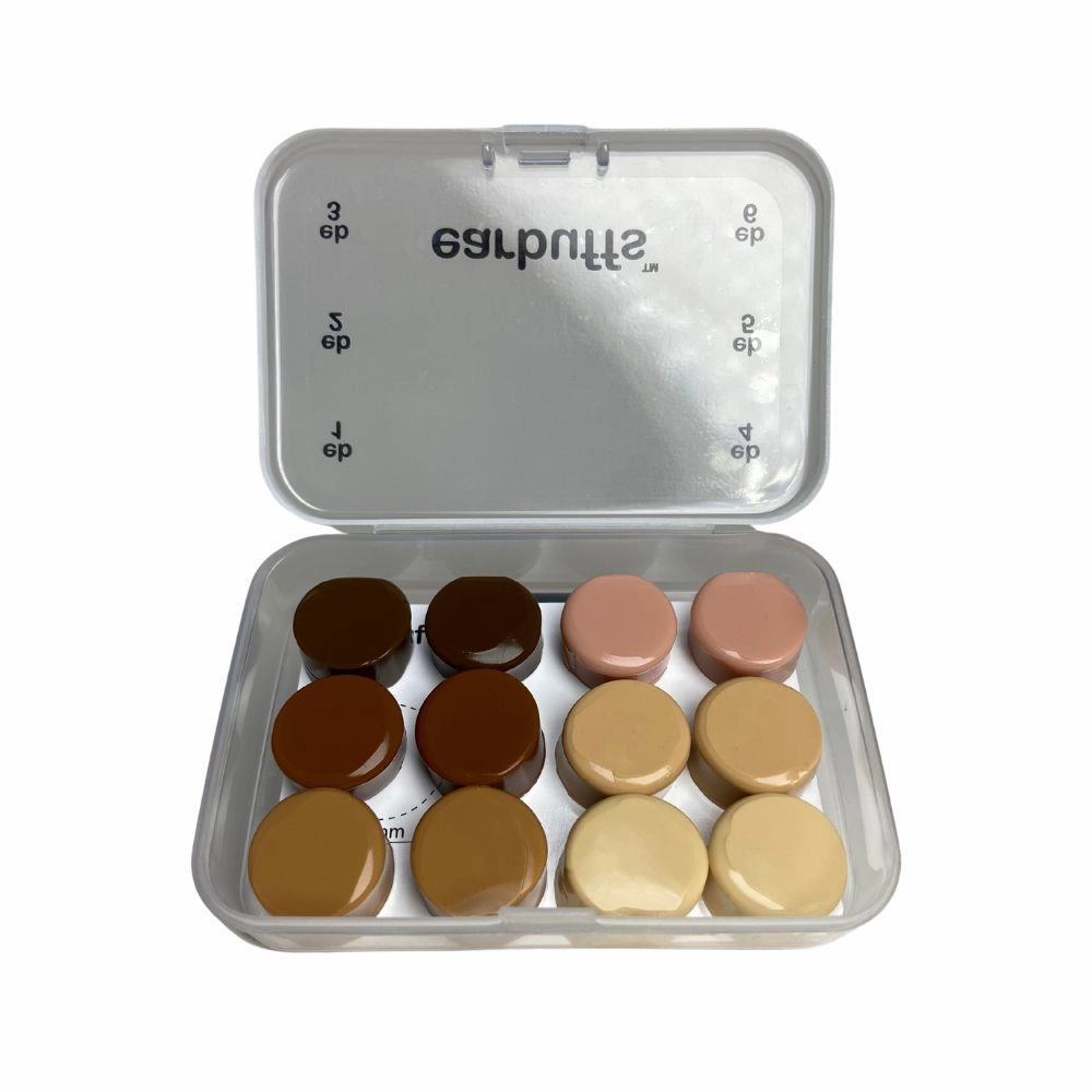 Earbuffs Moldable Ear Protection Color Blending Silicone 6 Pair