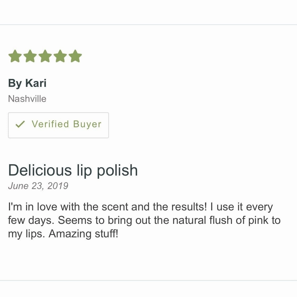 FarmHouse Fresh Blackberry Wine Lip Polish