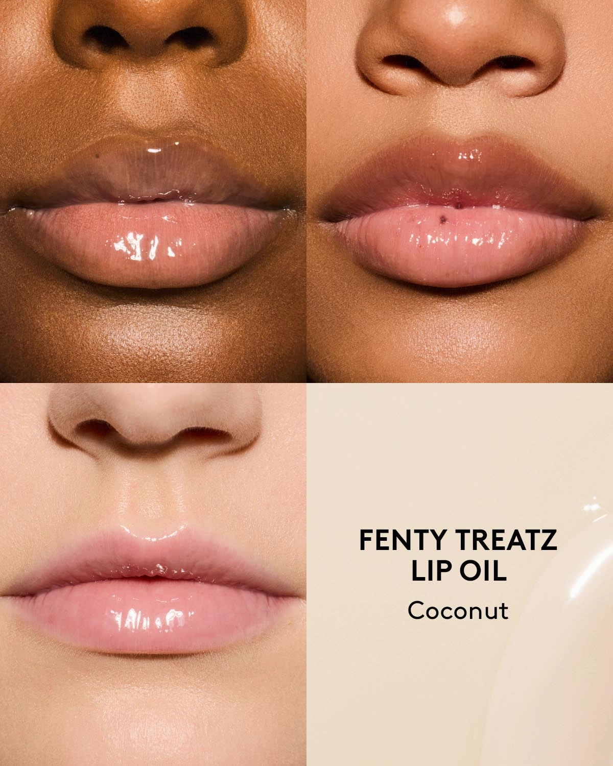 Fenty Treatz Hydrating   Strengthening Lip Oil — Coconut