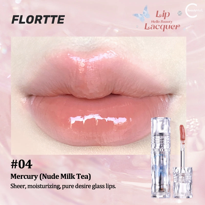 FLORTTE Gorgeous Merlia Lip Lacquer