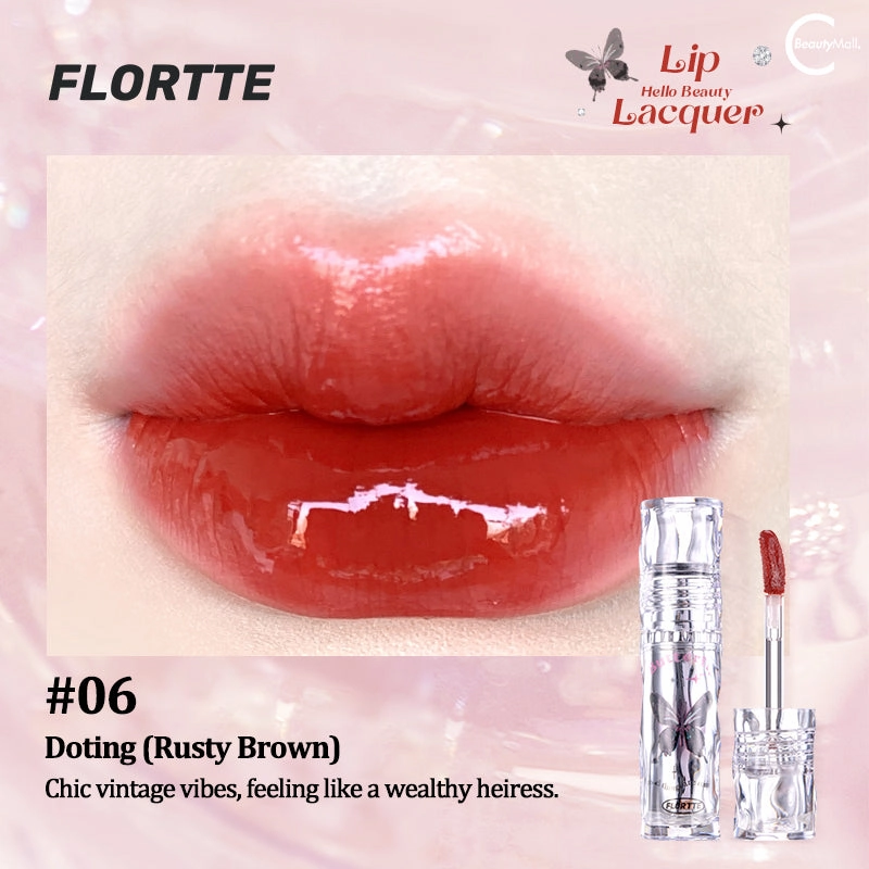 FLORTTE Gorgeous Merlia Lip Lacquer