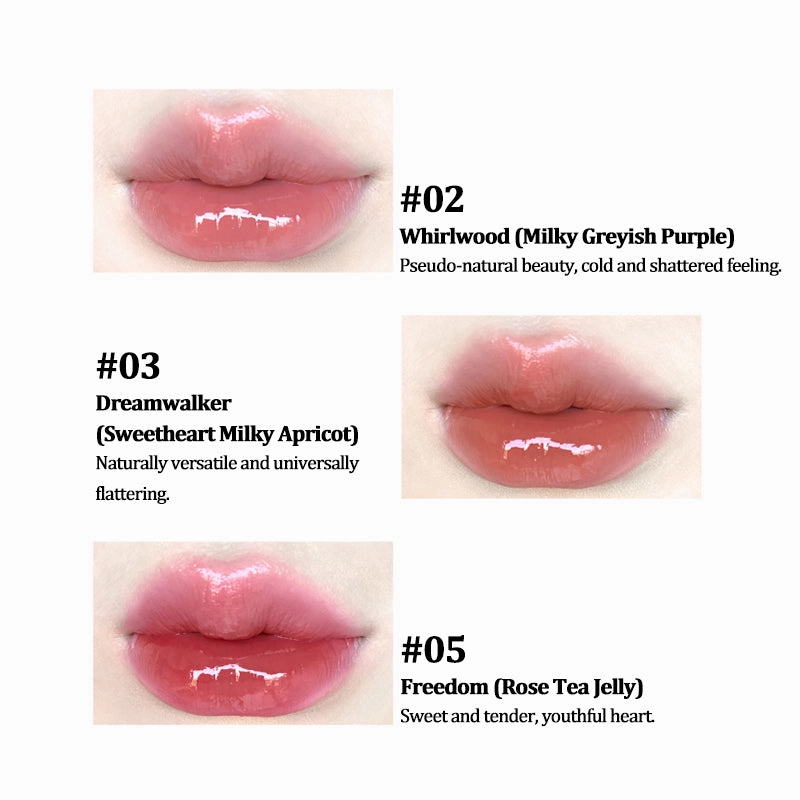 FLORTTE Gorgeous Merlia Lip Lacquer