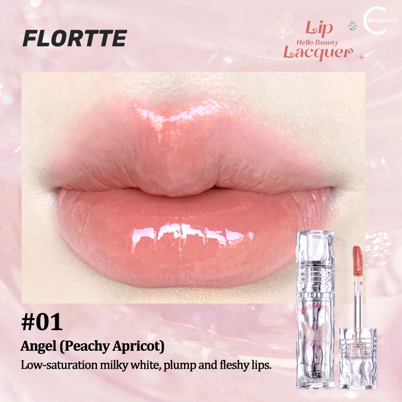 FLORTTE Gorgeous Merlia Lip Lacquer
