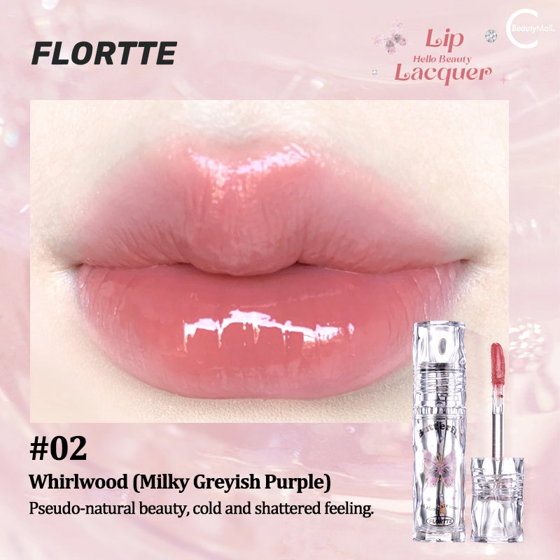 FLORTTE Gorgeous Merlia Lip Lacquer