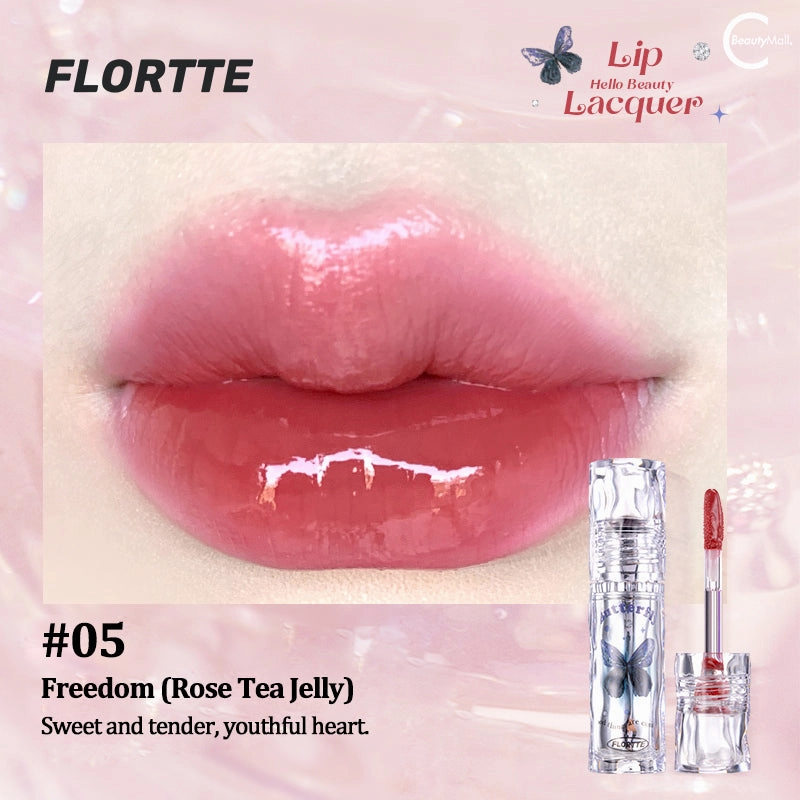 FLORTTE Gorgeous Merlia Lip Lacquer