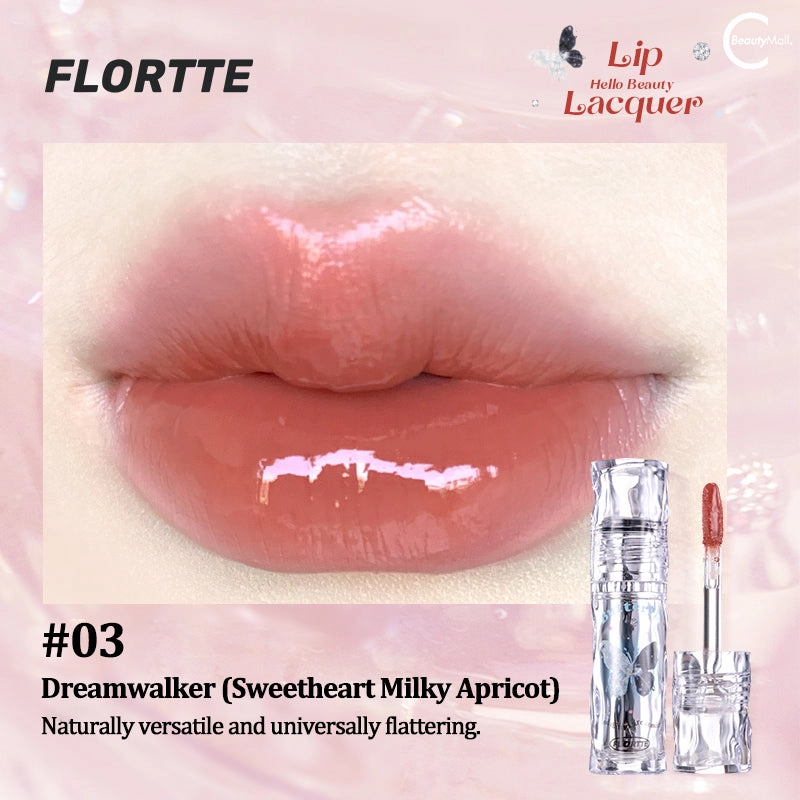 FLORTTE Gorgeous Merlia Lip Lacquer