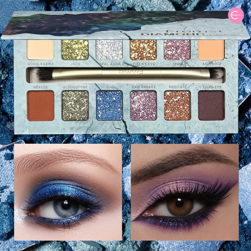 FROMST High-Pigment 12-Color Eyeshadow Palette