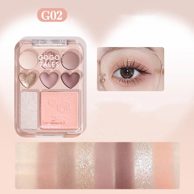 GOGOTALES Sweetheart Blush & Eyeshadow Palette