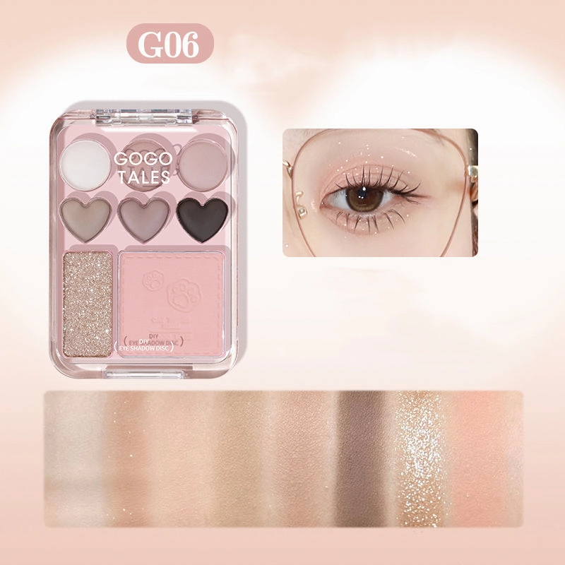 GOGOTALES Sweetheart Blush & Eyeshadow Palette