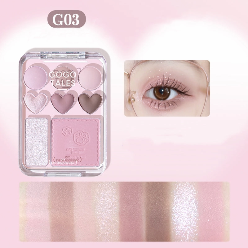 GOGOTALES Sweetheart Blush & Eyeshadow Palette