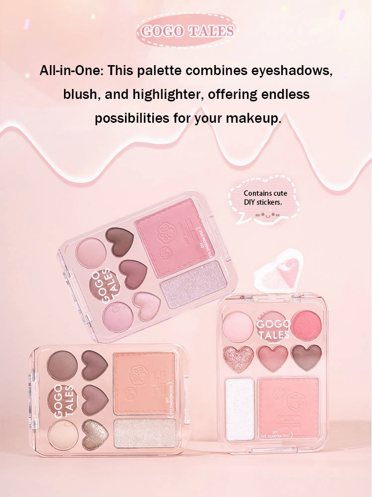 GOGOTALES Sweetheart Blush & Eyeshadow Palette