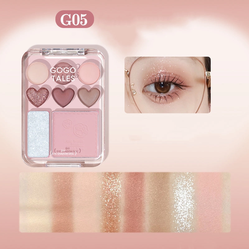 GOGOTALES Sweetheart Blush & Eyeshadow Palette
