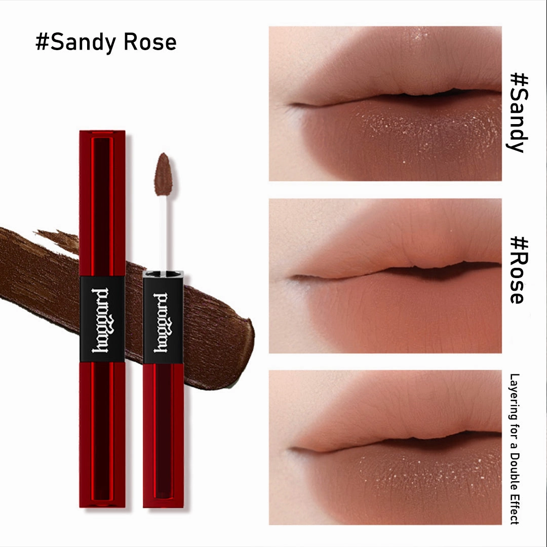 HAGGARD Dual-Ended Lip Lacquer Matte Mist