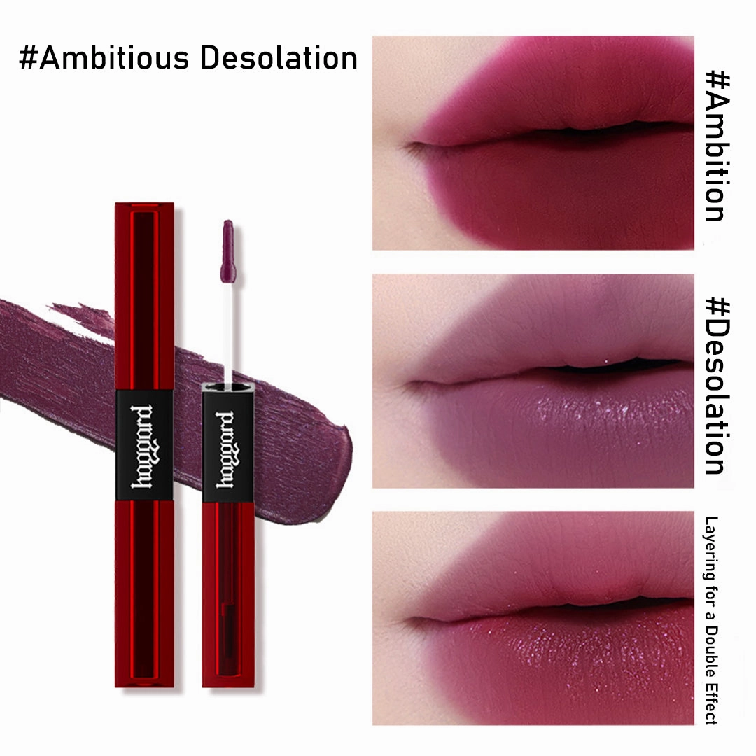 HAGGARD Dual-Ended Lip Lacquer Matte Mist