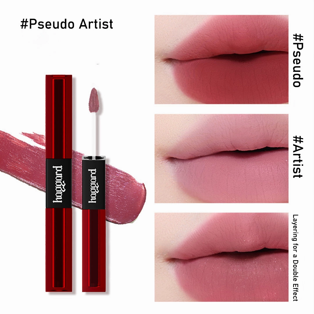 HAGGARD Dual-Ended Lip Lacquer Matte Mist