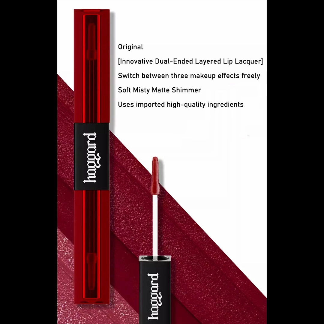 HAGGARD Dual-Ended Lip Lacquer Matte Mist