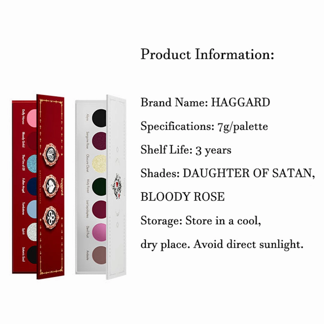 HAGGARD luxury Eyeshadow Palette