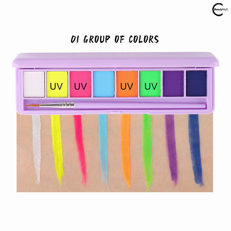 HANDAIYAN Fluorescent Eyeshadow Palette