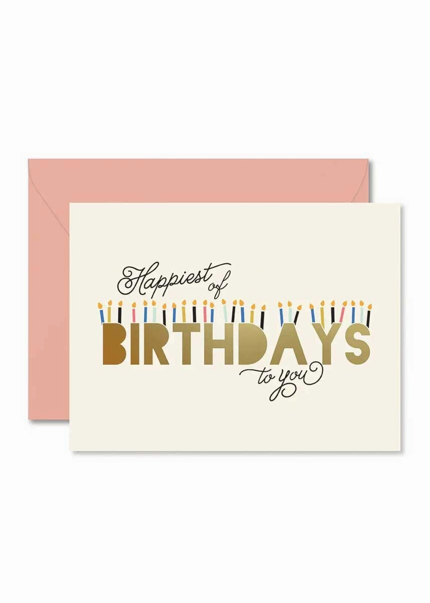 Happiest Of Birthdays Card