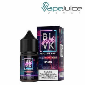Iced Berry Kiwi Salt BLVK Pink Series 30ml