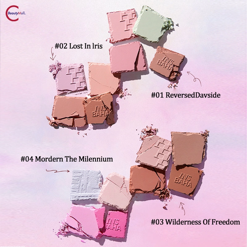 INSBAHA Primary Exploration Blush Palette