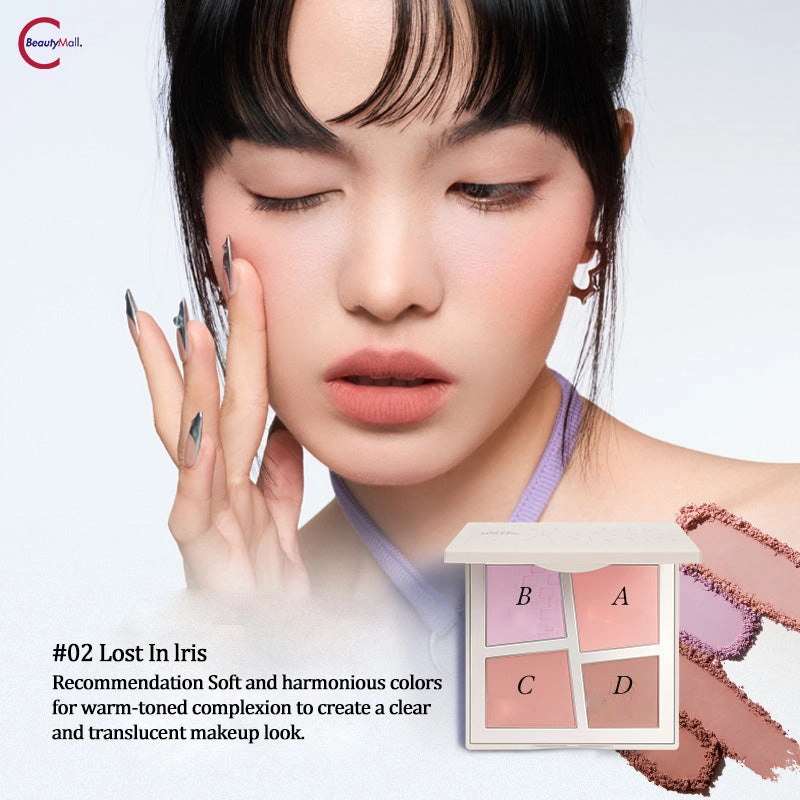 INSBAHA Primary Exploration Blush Palette