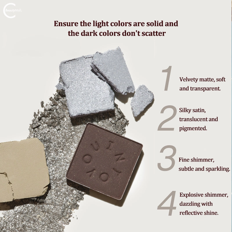 INTO YOU "Universal Coconut Power" Series Eight-Color Eyeshadow Palette