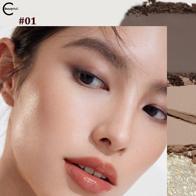 INTO YOU "Universal Coconut Power" Series Eight-Color Eyeshadow Palette