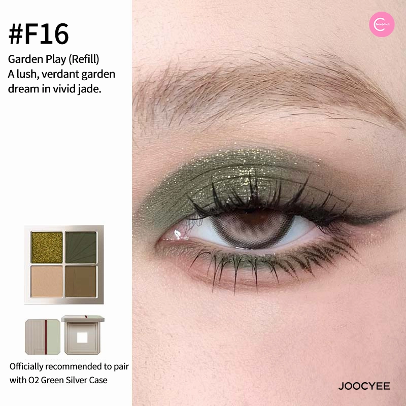 Joocyee Neo Deco Modern Adornments Series Quad Eyeshadow Palette