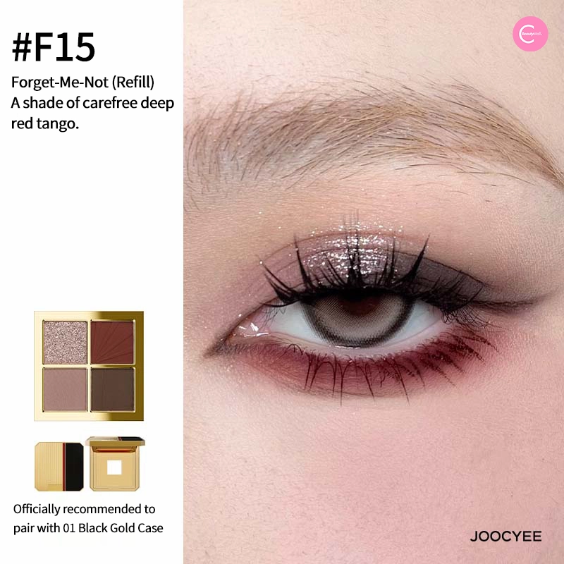 Joocyee Neo Deco Modern Adornments Series Quad Eyeshadow Palette