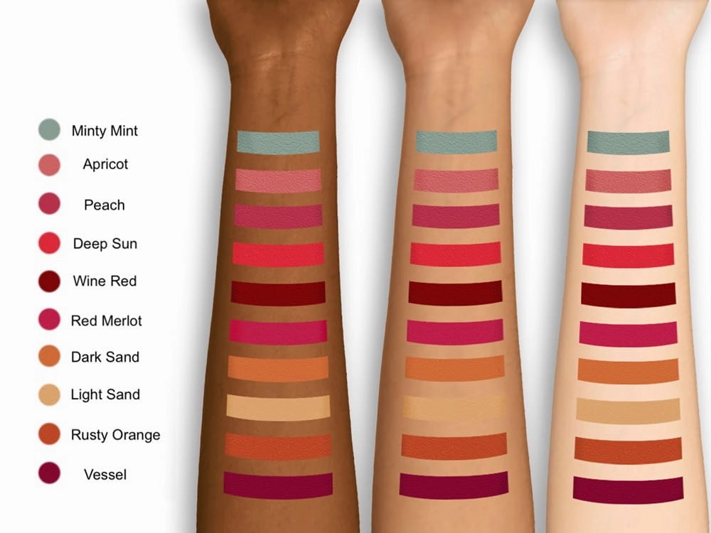 Jordane Cosmetics Total Tattoo Coverage Finishing Touch Mini Palette