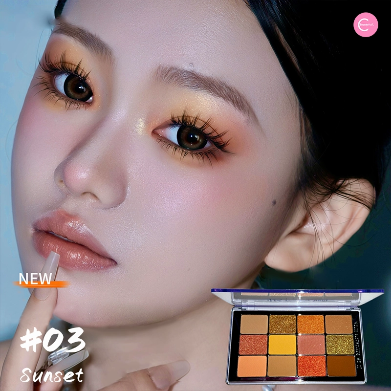 JSZH Stellar Radiance 12-Color Eyeshadow Palette